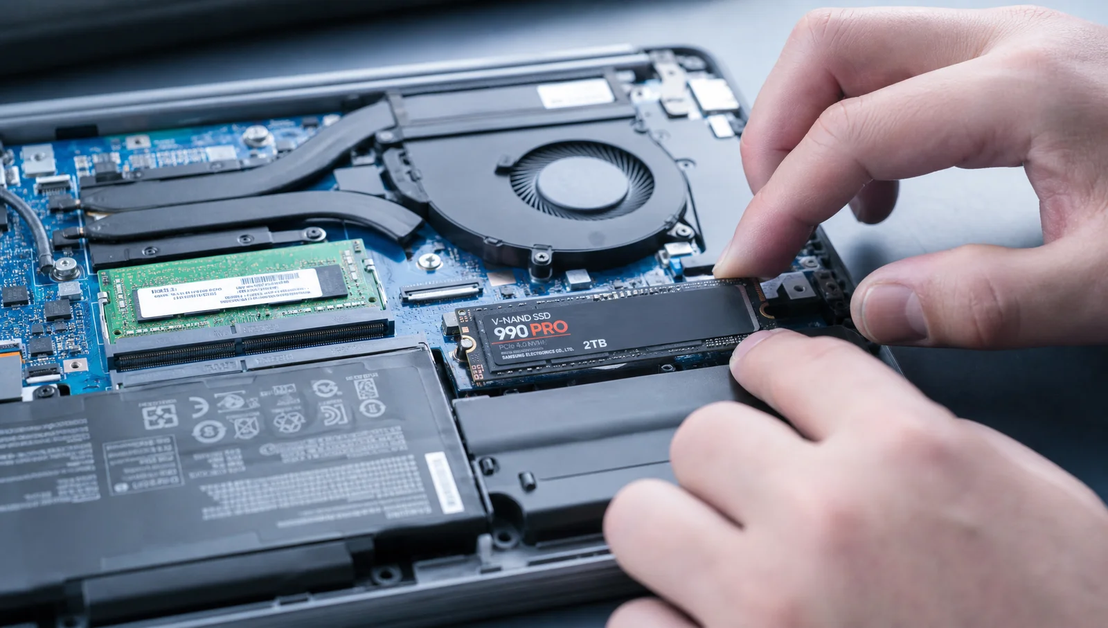 Upgrades de RAM / SSD